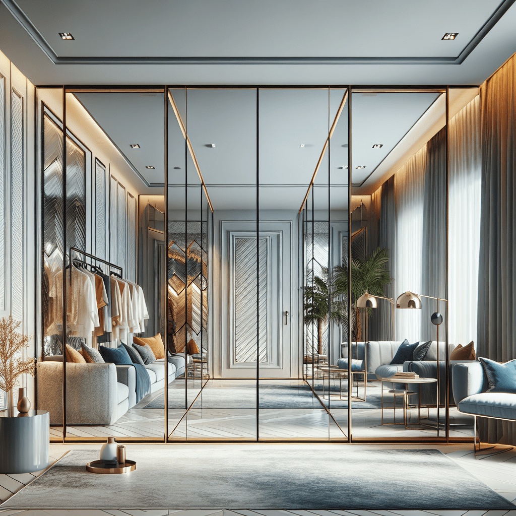 Mirrored Bifold Closet Doors: Transforming Spaces in Style
