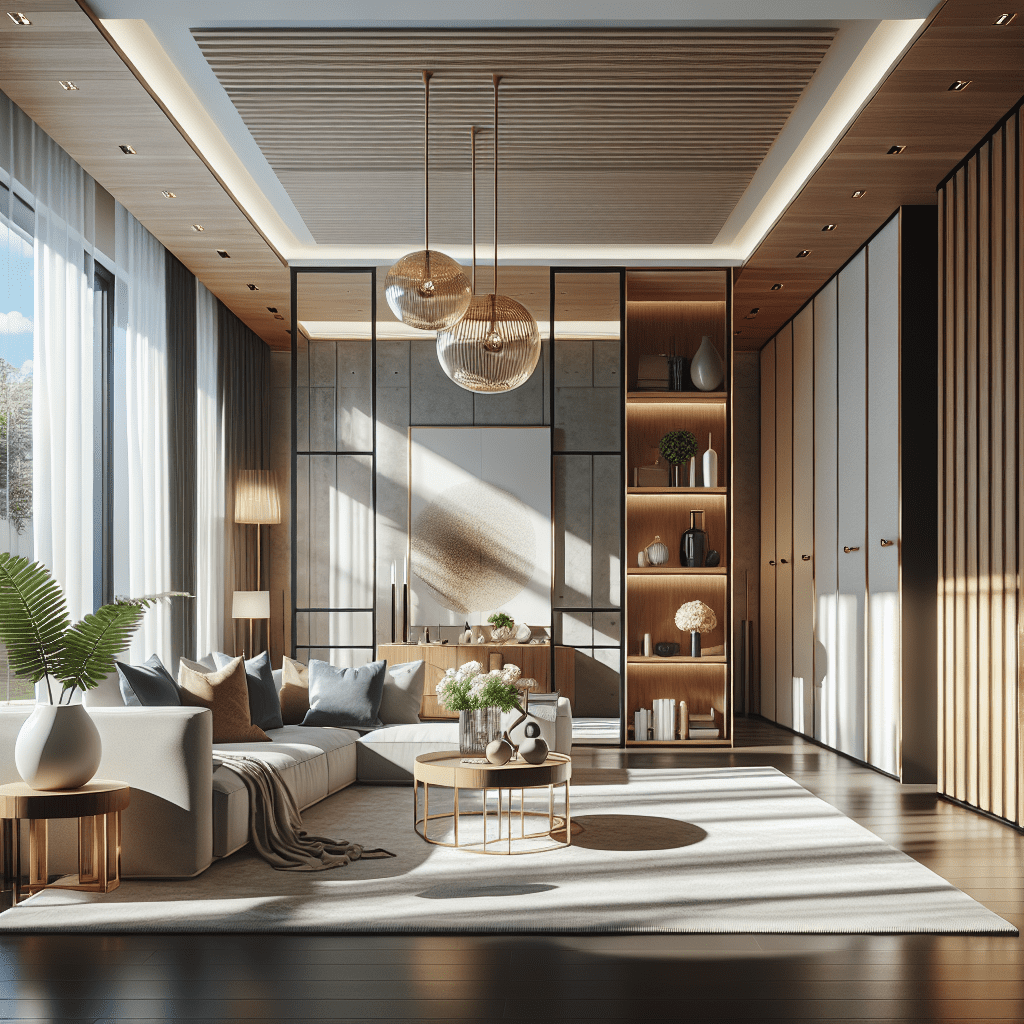 Acoustic Bifold Doors for Open-Plan Living Rooms