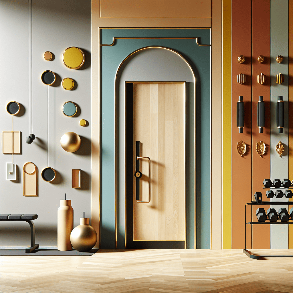 Discover Minimalist Door Ideas for Home Gyms: Top Trends