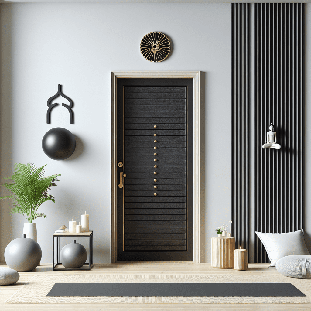 Minimalist Interior Door Designs That Define Yoga Spaces
