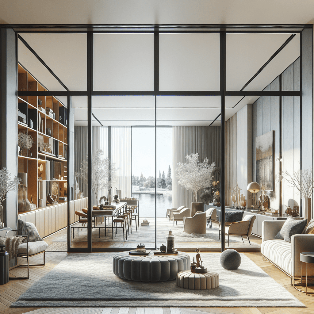 Bi-Fold Automatic Interior Doors for Dynamic Living Spaces